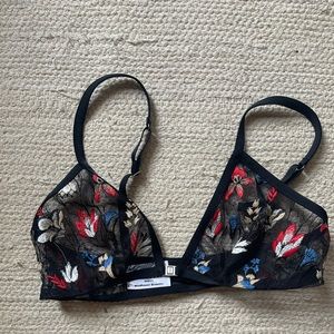 Wolford Wildflower bralette nwt